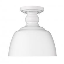  0316-FM WHT - Holmes WHT Flush Mount in Matte White